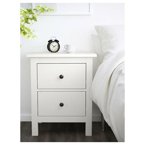 ikea hemnes dresser and nightstand.